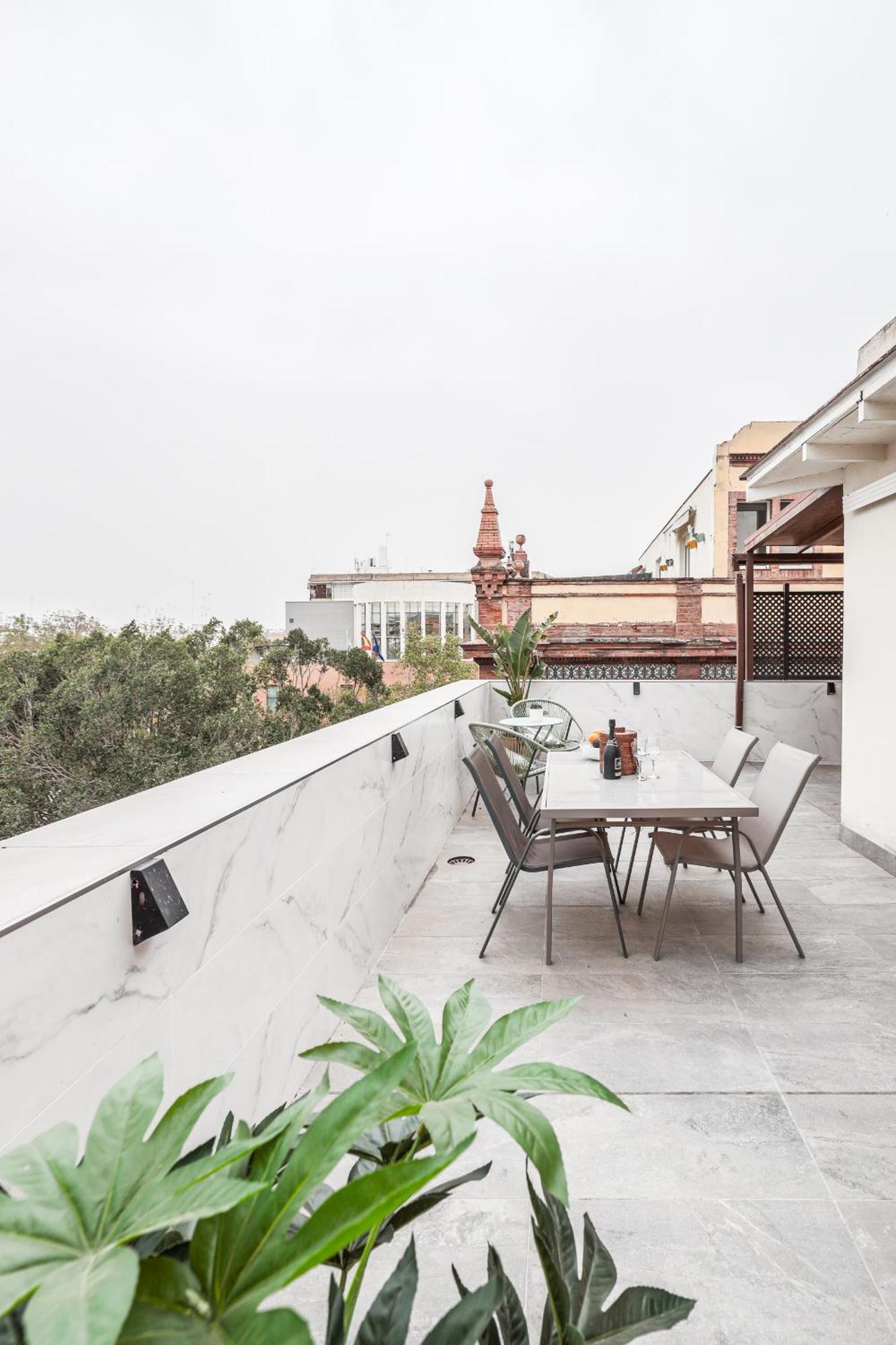 塞维利亚Fantastico Atico 2 Hab Y Gran Terraza Privada公寓 外观 照片