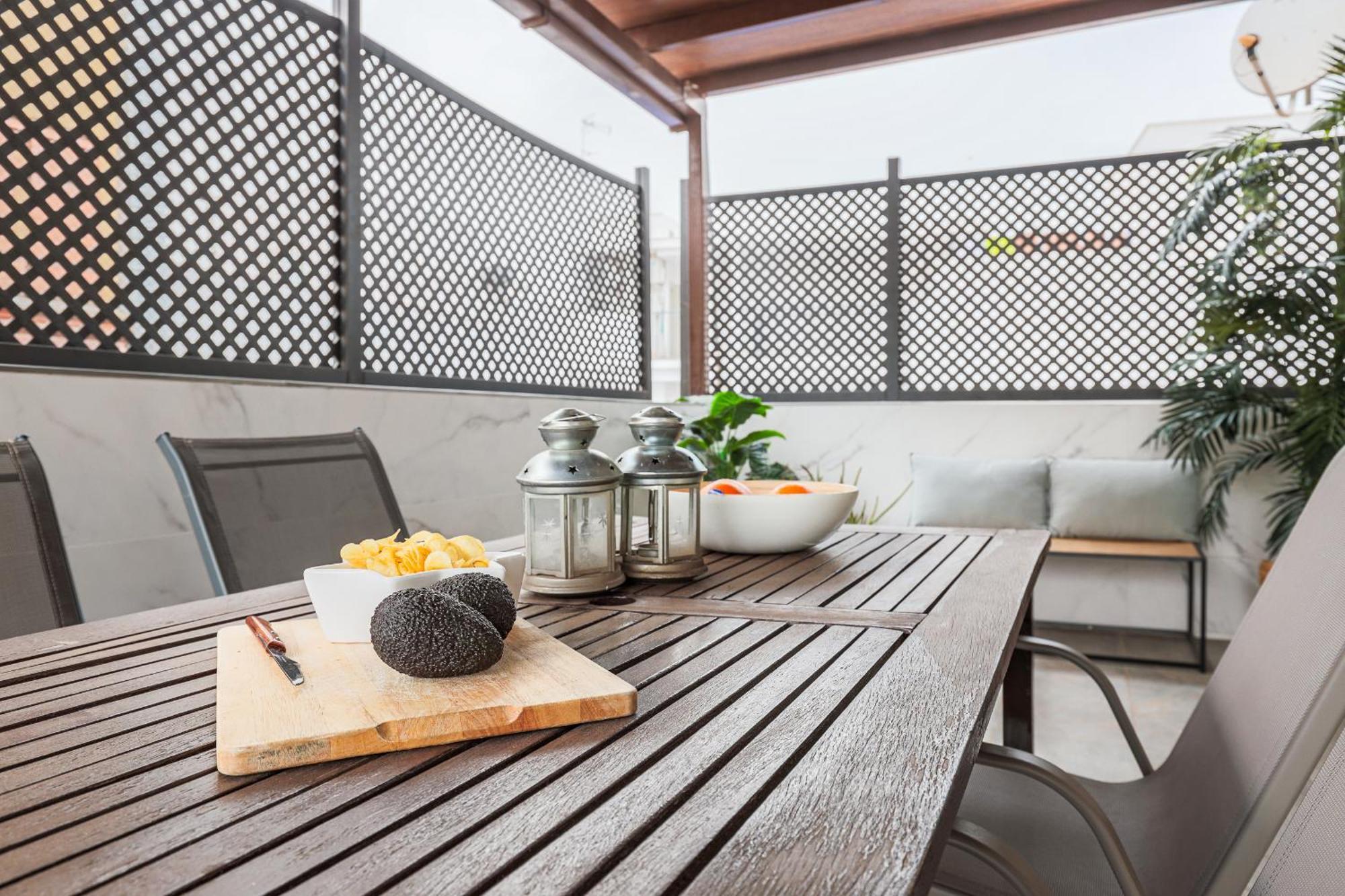 塞维利亚Fantastico Atico 2 Hab Y Gran Terraza Privada公寓 外观 照片