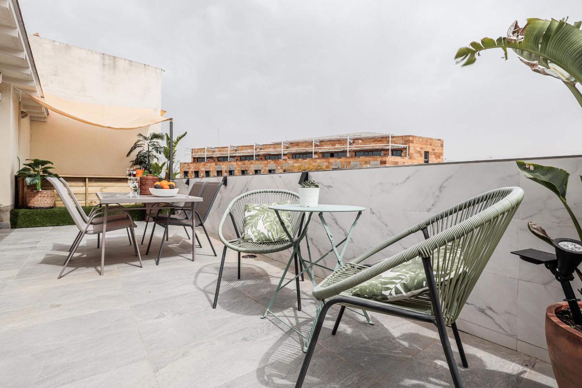 塞维利亚Fantastico Atico 2 Hab Y Gran Terraza Privada公寓 外观 照片