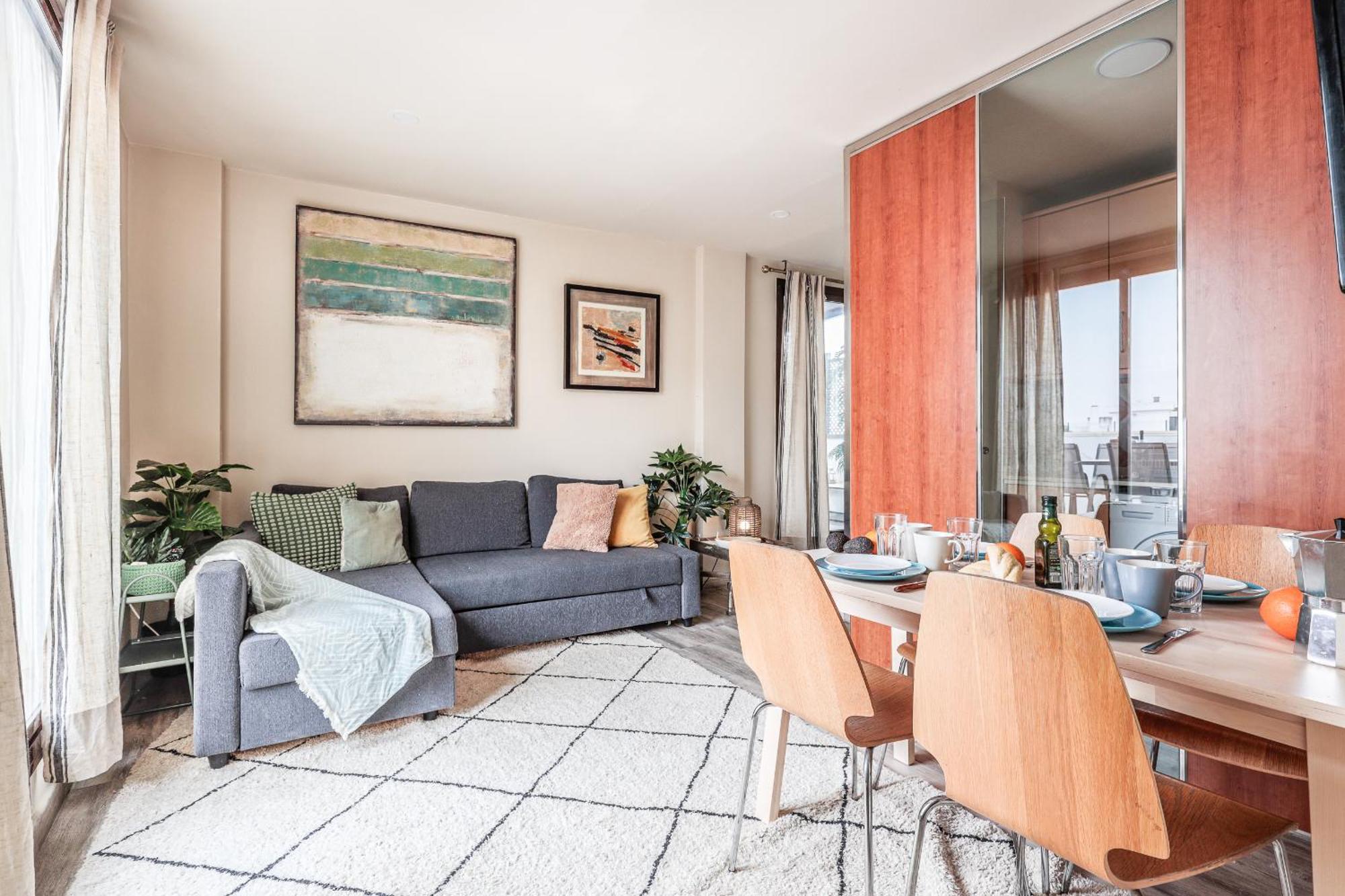 塞维利亚Fantastico Atico 2 Hab Y Gran Terraza Privada公寓 外观 照片